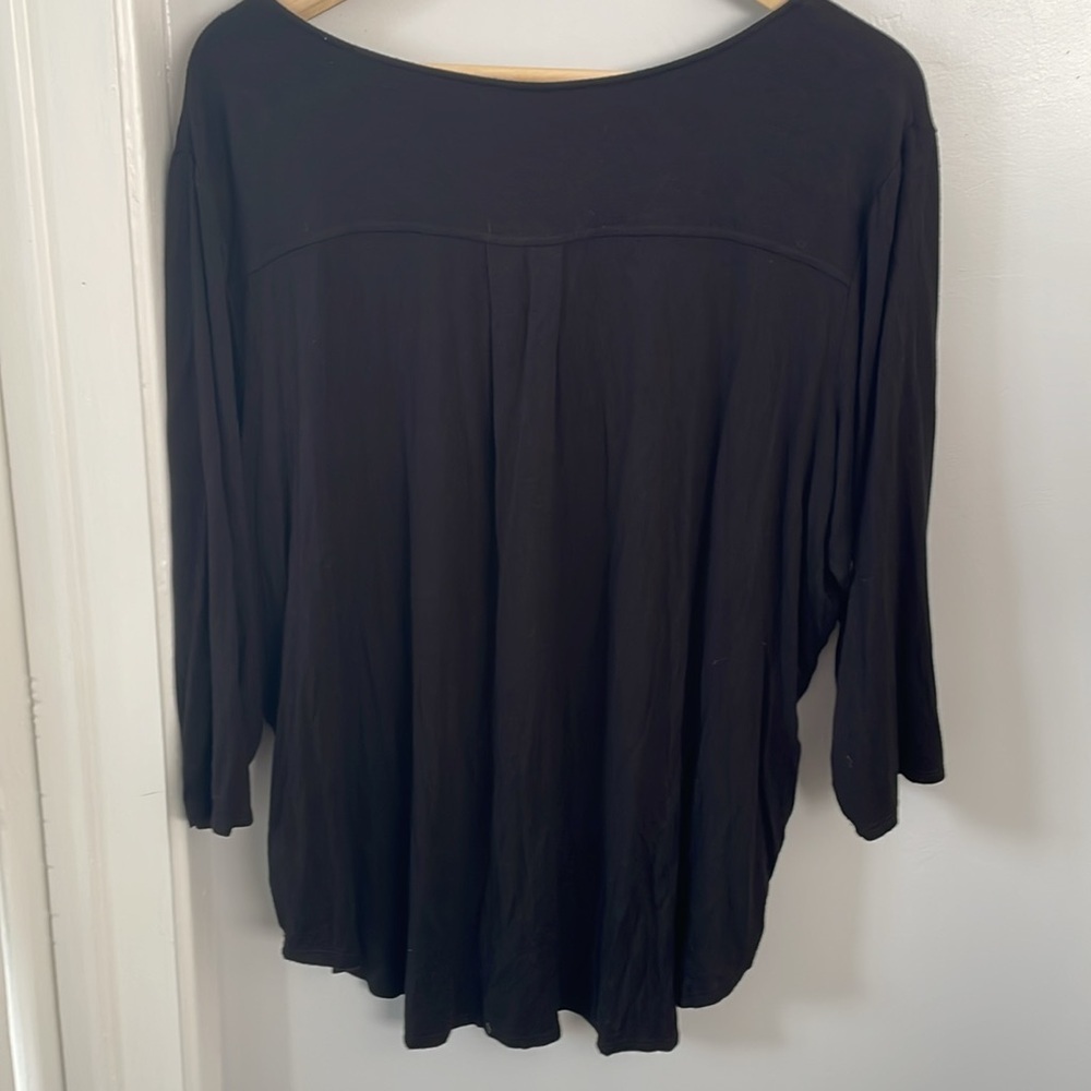 Philosophy Black Short Sleeve Women's Tee size 2X - Picture 8 of 8